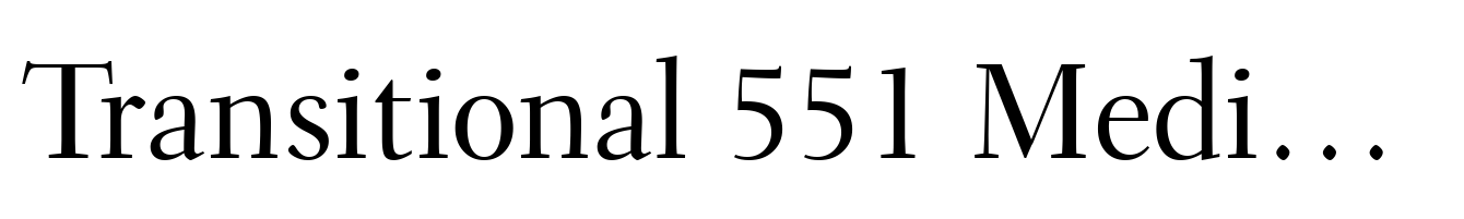 Transitional 551 Medium